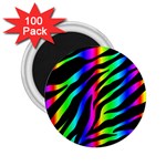 Zebra Rainbow 2.25  Magnet (100 pack) 