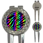 Zebra Rainbow 3-in-1 Golf Divot