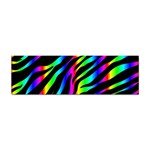 Zebra Rainbow Sticker (Bumper)