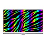 Zebra Rainbow Business Card Holder