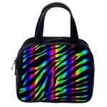 Zebra Rainbow Classic Handbag (One Side)