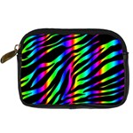 Zebra Rainbow Digital Camera Leather Case