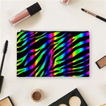 Zebra Rainbow Cosmetic Bag (Medium)