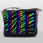 Zebra Rainbow Messenger Bag