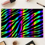 Zebra Rainbow Cosmetic Bag (XXL)