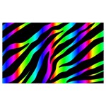 Zebra Rainbow Samsung Note 4 Hardshell Back Case