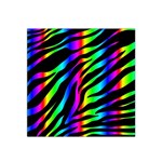 Zebra Rainbow Satin Bandana Scarf