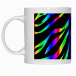 Zebra Rainbow White Mug