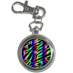 Zebra Rainbow Key Chain Watch