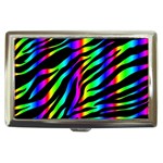 Zebra Rainbow Cigarette Money Case