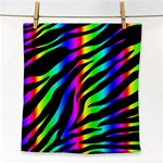 Zebra Rainbow Face Towel