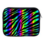 Zebra Rainbow Apple iPad 2/3/4 Zipper Case