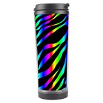 Zebra Rainbow Travel Tumbler