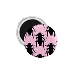 Pink Roaches 1.75  Magnet