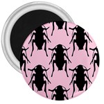 Pink Roaches 3  Magnet