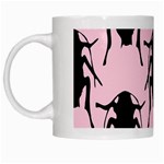 Pink Roaches White Mug