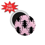 Pink Roaches 1.75  Magnet (100 pack) 