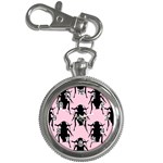 Pink Roaches Key Chain Watch