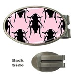 Pink Roaches Money Clip (Oval)