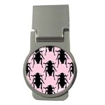 Pink Roaches Money Clip (Round)