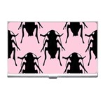 Pink Roaches Business Card Holder