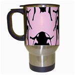 Pink Roaches Travel Mug (White)