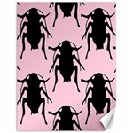 Pink Roaches Canvas 12  x 16 