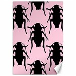 Pink Roaches Canvas 12  x 18 