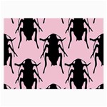 Pink Roaches Large Glasses Cloth (2 Sides)