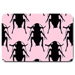 Pink Roaches Large Doormat