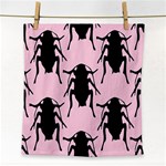 Pink Roaches Face Towel