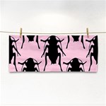 Pink Roaches Hand Towel