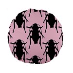 Pink Roaches Standard 15  Premium Round Cushion 