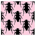 Pink Roaches Large Satin Scarf (Square)