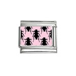 Pink Roaches Italian Charm (9mm)