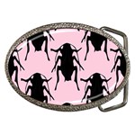 Pink Roaches Belt Buckle