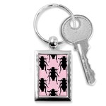 Pink Roaches Key Chain (Rectangle)