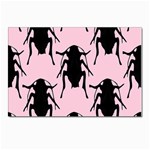 Pink Roaches Postcard 4 x 6  (Pkg of 10)