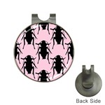 Pink Roaches Golf Ball Marker Hat Clip