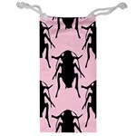 Pink Roaches Jewelry Bag