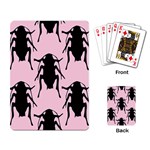 Pink Roaches Playing Cards Single Design