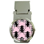 Pink Roaches Money Clip Watch