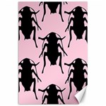 Pink Roaches Canvas 24  x 36 