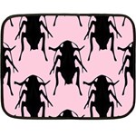 Pink Roaches Double Sided Fleece Blanket (Mini)