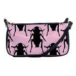 Pink Roaches Shoulder Clutch Bag