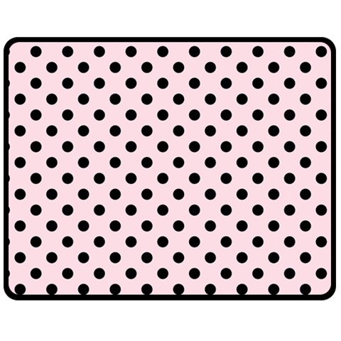 Polka Dots 60 x50  Blanket Front