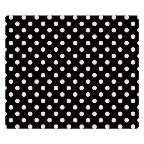 Polka Dots 50 x40  Blanket Front