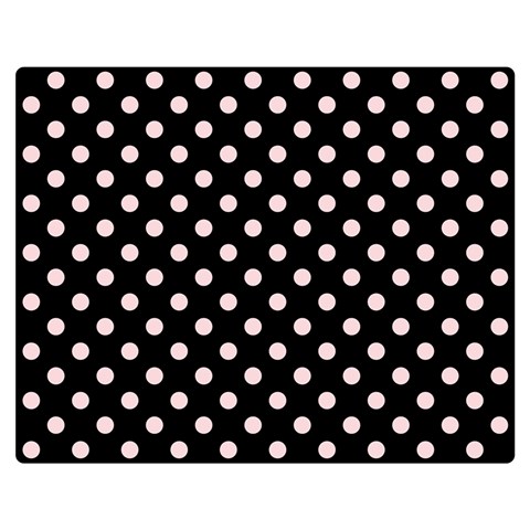 Polka Dots 60 x50  Blanket Front