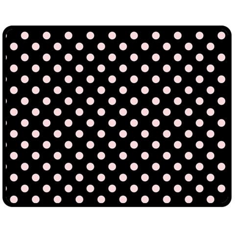 Polka Dots 60 x50  Blanket Front