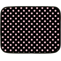 Polka Dots 35 x27  Blanket Back